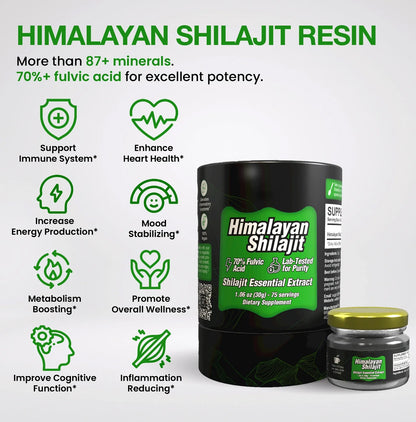 Shilajit Essential Extract - Restore youthful energy and incredible strength!