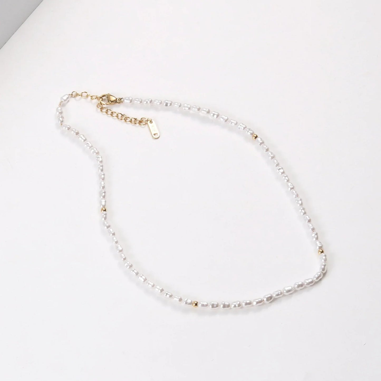 ALOHA PEARL AND GOLD CHOKER